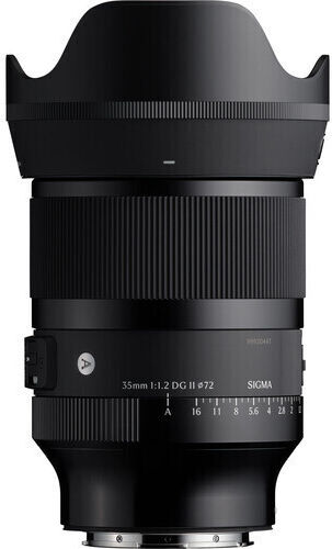 Sigma Full Frame Φωτογραφικός Φακός ART 35mm F1.2 DG II Σταθερός για Leica L Mount Μαύρος