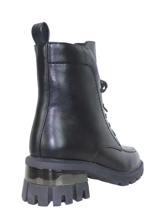 Stiefeletten Damen Schwarz
