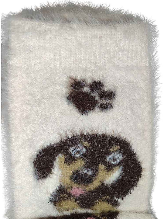 Noviti Women's Socks Ecru