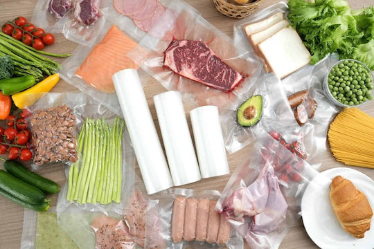 Vesta Precision Grainy Vacuum Sealer Bag 300mm x 6m 2 Rolls