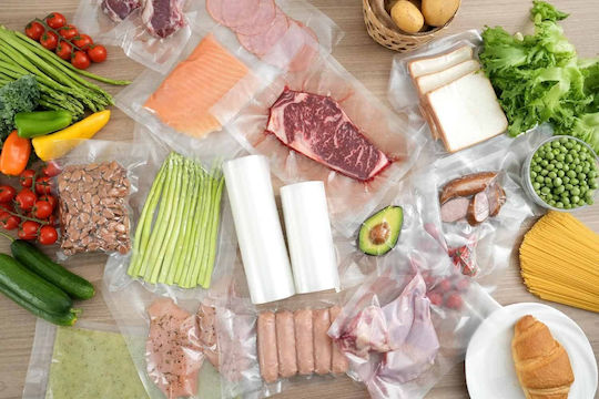 Vesta Precision Grainy Vacuum Sealer Bag 300mm x 6m 2 Rolls