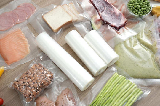 Vesta Precision Grainy Vacuum Sealer Bag 300mm x 6m 2 Rolls
