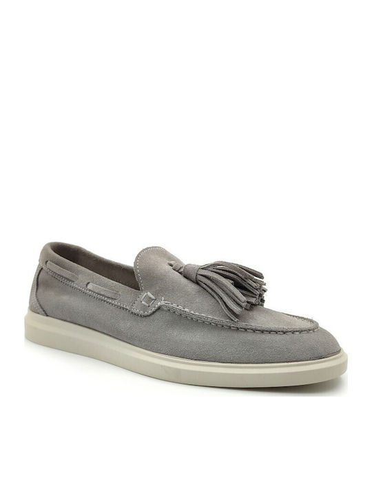 Loafers Dama Din Piele Gri