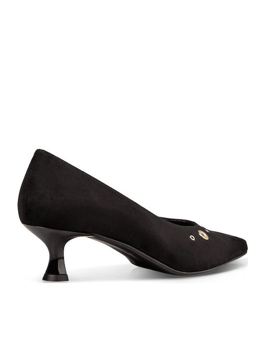 Black Medium Heels