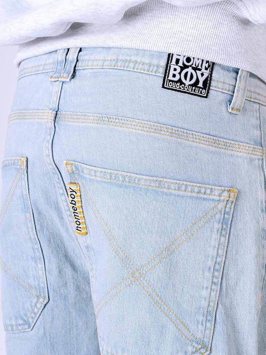 X-tra Herren Jeanshose mit Entspannt Baggy Anwendung Blau