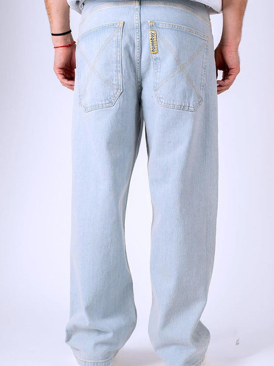 X-tra Herren Jeanshose mit Entspannt Baggy Anwendung Blau