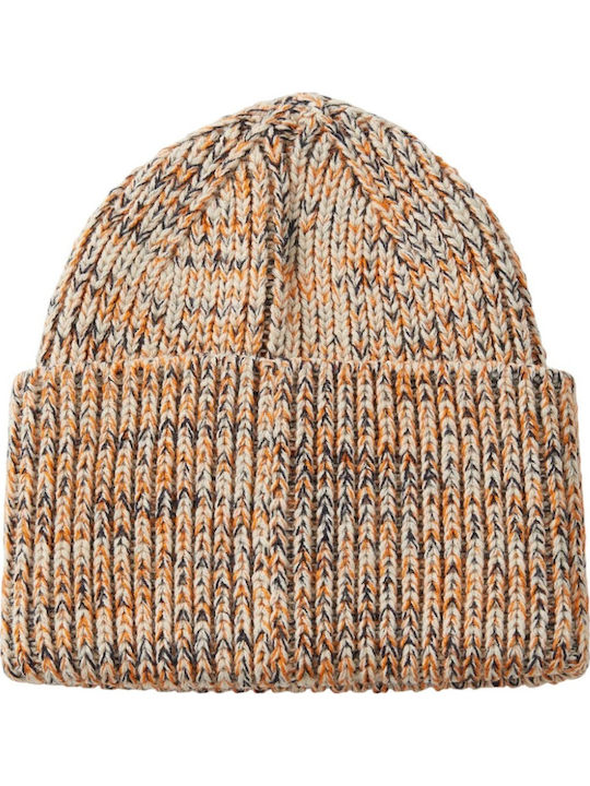 Lewistown Beanie Ανδρικός Σκούφος Πλεκτός σε Καφέ χρώμα