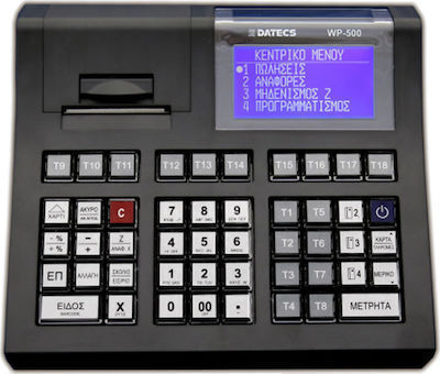 Datecs WP-500 Касова Машина Ресторант без Батерия в Черен Цвят