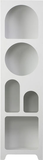 Bibliothek Emersi Weiß 48x35x180cm