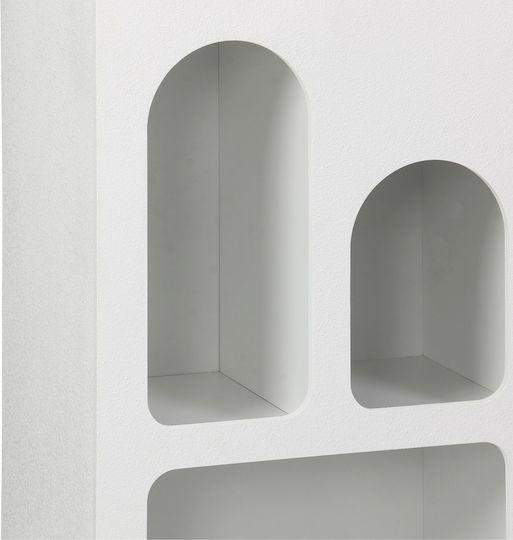 Bibliothek Emersi Weiß 48x35x180cm
