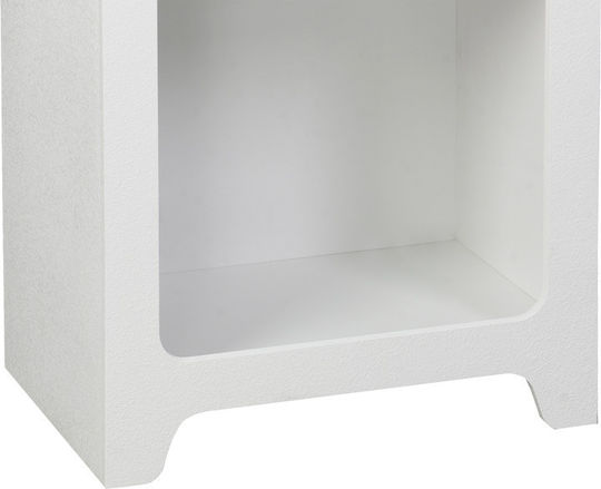 Bibliothek Emersi Weiß 48x35x180cm