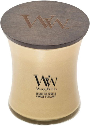 Aromatische Holzkerze mit Holzdocht Medium Precious Metals Sparkling Pomelo