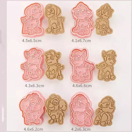 Matriță Cookies Paw Patrol Figurițe