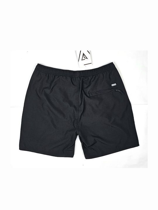 Magnetic North Costume De Baie Bărbați Pantaloni Scurți Negri Magnetic North Costume De Baie Bărbați Pantaloni Scurți Negri
