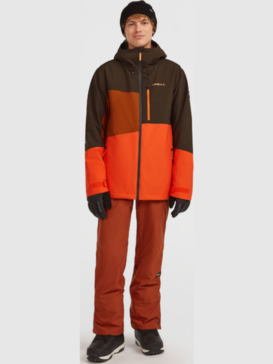 O'Neill 255146-12532 Ανδρική Σαλοπέτα Σκι & Snowboard Πορτοκαλί