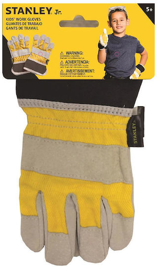 Stanley Jr Toys Children's Wooden Work Gloves For 5+ Years