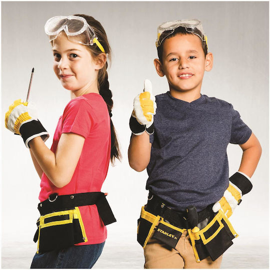 Stanley Jr Toys Children's Wooden Work Gloves For 5+ Years