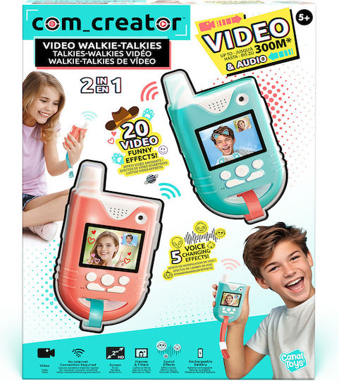 Canal Toys Детски Уоки Токи За 6+ Години 30 См 2 Бр