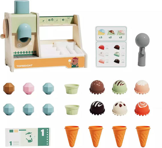 Top Bright Ice Cream Boutique Pretend Play Toy 121203