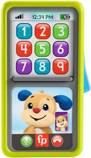 Fisher Price Toy Phone Laugh & Learn Smartphone with Music and Sounds for 9++ Months