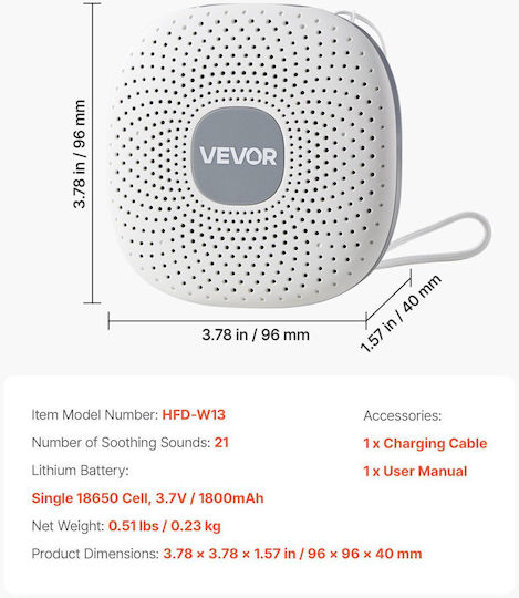 Vevor Sleep Toy with Sounds