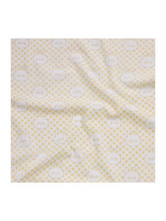 Das Home Blanket Nursery Swaddling Blankets Waffle Yellow 75x100cm