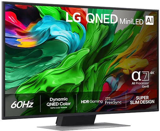 LG Smart Τηλεόραση 50" 4K UHD QNED QNED86 Evo AI HDR (2025) 50QNED86A3C