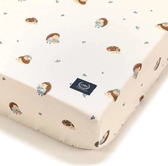 La Millou Fitted Ecru Baby Sheets 70x140cm