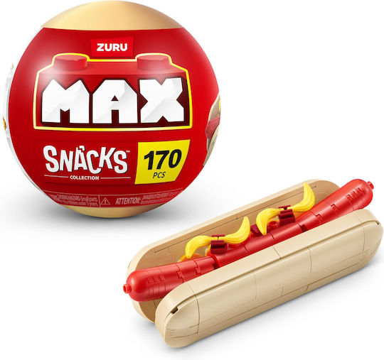 Zuru Τουβλάκια Max Build Snack για 3+ Ετών 1τμχ (Διάφορα Σχέδια) 1τμχ