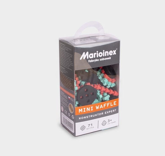 Marioinex Mini Waffle Bauklötze für 3+ Jahre 71 Stück