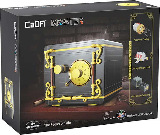 CaDA Bricks Τουβλάκια The Secret of Safe 442τμχ