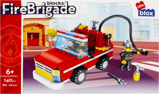 Alleblox Конструктори Fire Brigade за 6+ Години 140 Бройки