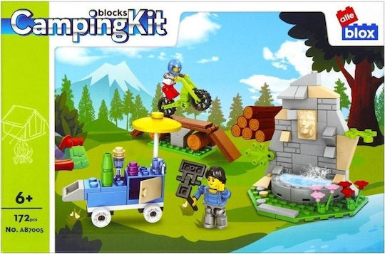 Alleblox Τουβλάκια Champing Kit για 6+ Ετών 172τμχ