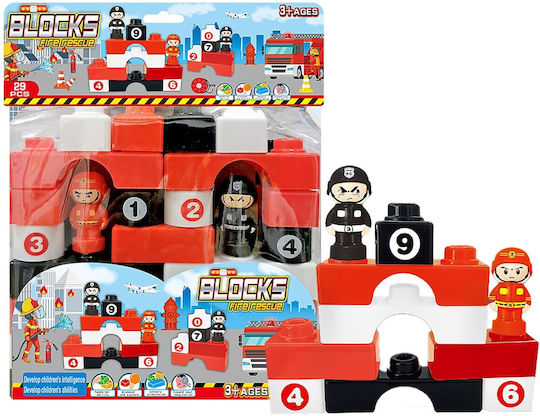 ToyMarkt Building Blocks for 3+ Years 28 Pieces
