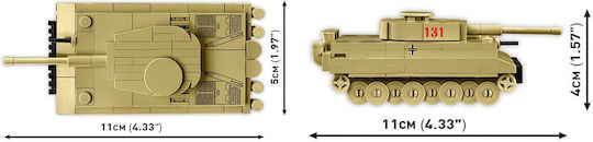 Cobi Τουβλάκια Tiger I 131 για 6+ Ετών 144τμχ