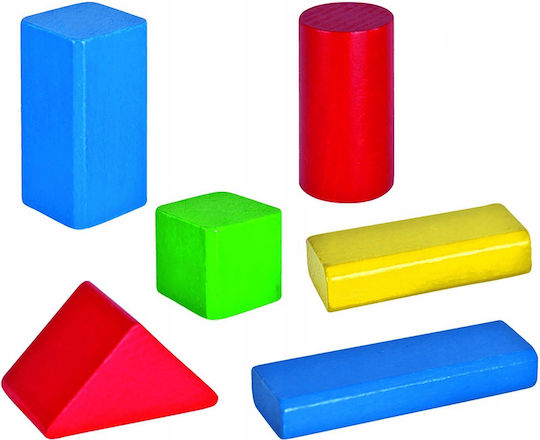 Eichhorn Τουβλάκια Colorful Wooden Blocks για 1+ Έτους 50τμχ