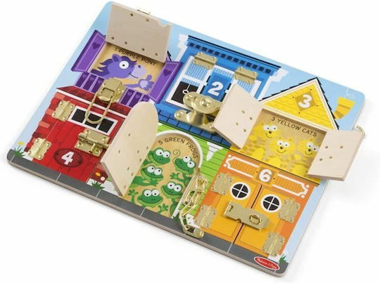 Melissa & Doug Blocuri Educaționale Bloackables: Latches