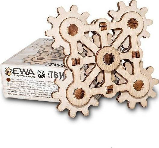 Ewa Παιχνίδι Κατασκευών Ξύλινo για Παιδιά 14+ Ετών