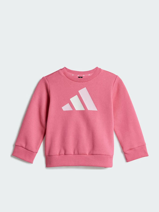Детски Комплект Анцуг С Блуза Pink Fusion/Clear Pink/White 2 Бройки Essentials