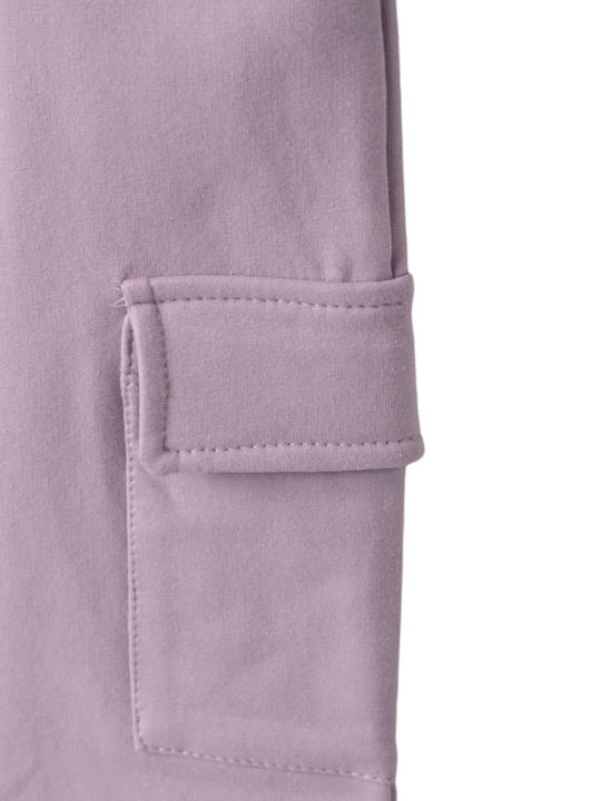 Kinder Sweatpants Set - Jogginganzug Lilac 2Stück Motivation
