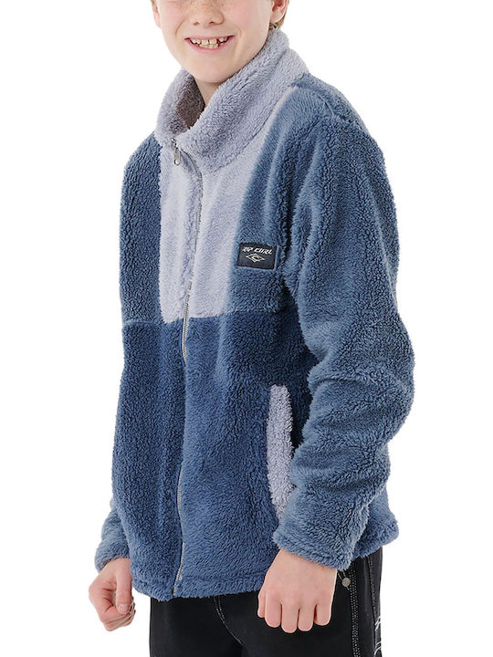 Kinderstrickjacke Blau