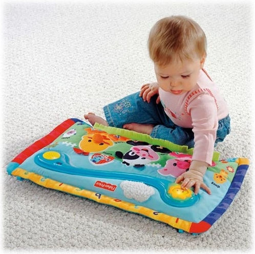 Fisher Price Pendant Toy with Music My First Musical Farm for 0++ Months