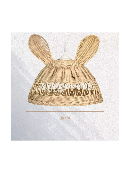 Lumini De Tavan Iepuraș Rattan Bambus