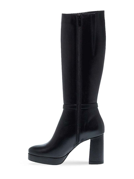Leather Women's Boots Black