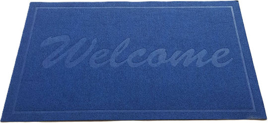 Kotonia Home Entrance Mat Anti-slip Blue 75x45cm