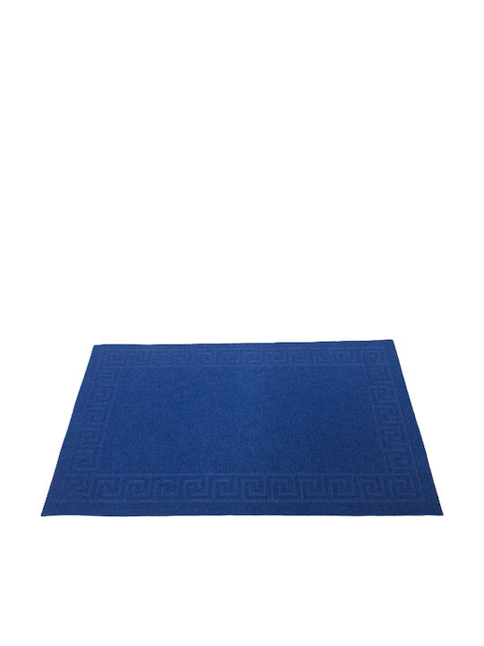 Kotonia Home Covor de Intrare Antiderapant Albastru 75x45buc