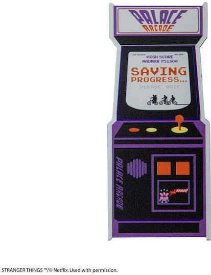 Stranger Things Bookmark Arcade Metal