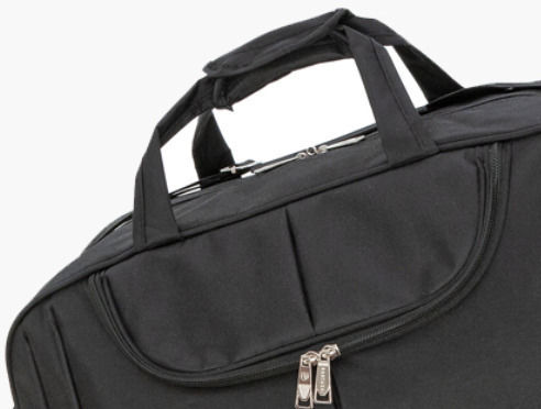 Bartuggi Reisetasche Schwarz Stoff