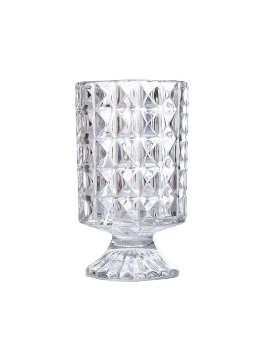 Διακοσμητικό Βάζο Glas Transparent 18cm 1Stück