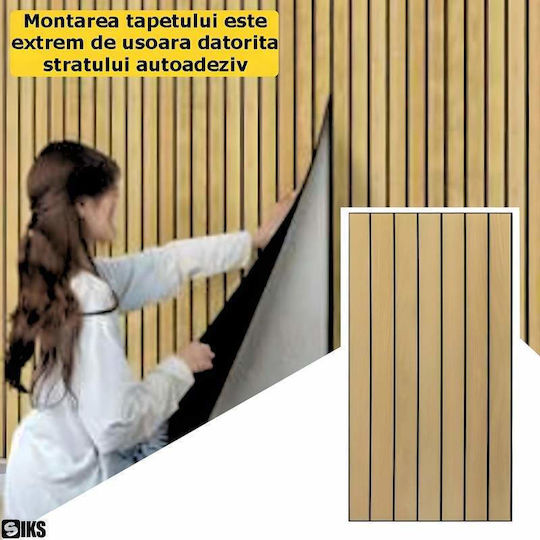 Panouri Decorative 3D Autoadezive Maro 60x30cm 5 Bucăți